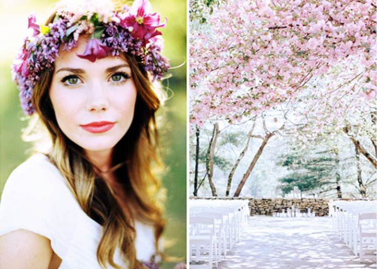 A virágtól a menüig: inspirációk mesés tavaszi esküvőre