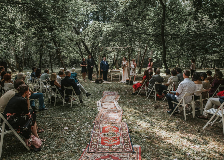 Esküvői dekor Wes Anderson stílusában