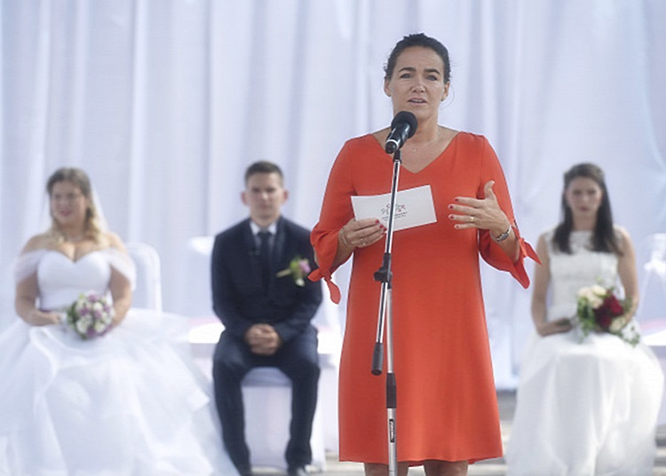 Novák Katalin: Magyarországon a házasságkötés a reneszánszát éli